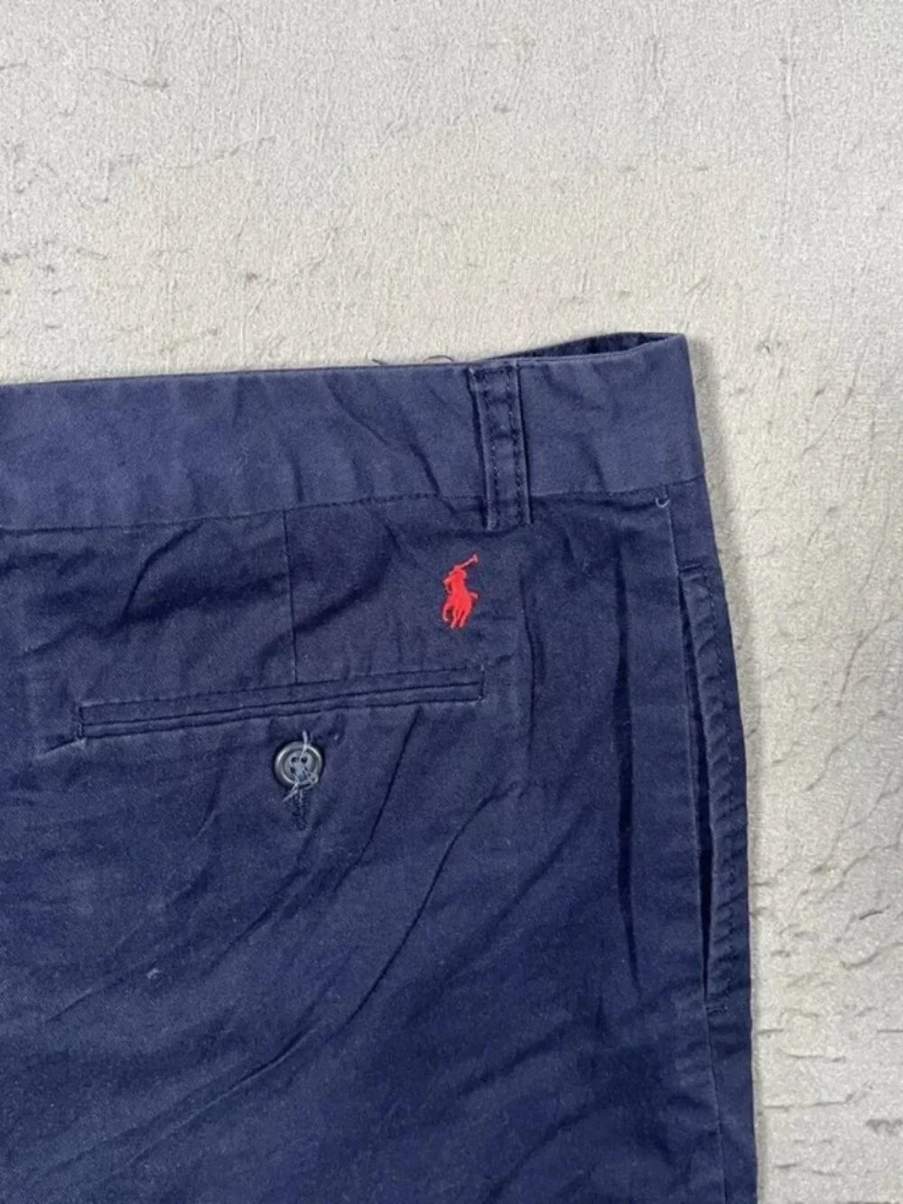 Polo Ralph Lauren Dark Blue Chino Shorts Classic Preppy W28